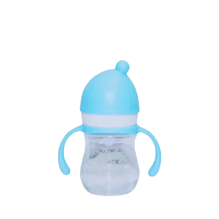 Sipease 360 ml Baby Feeding Bottle with Soft Straw – Spill‑Proof Easy‑Grip Design
