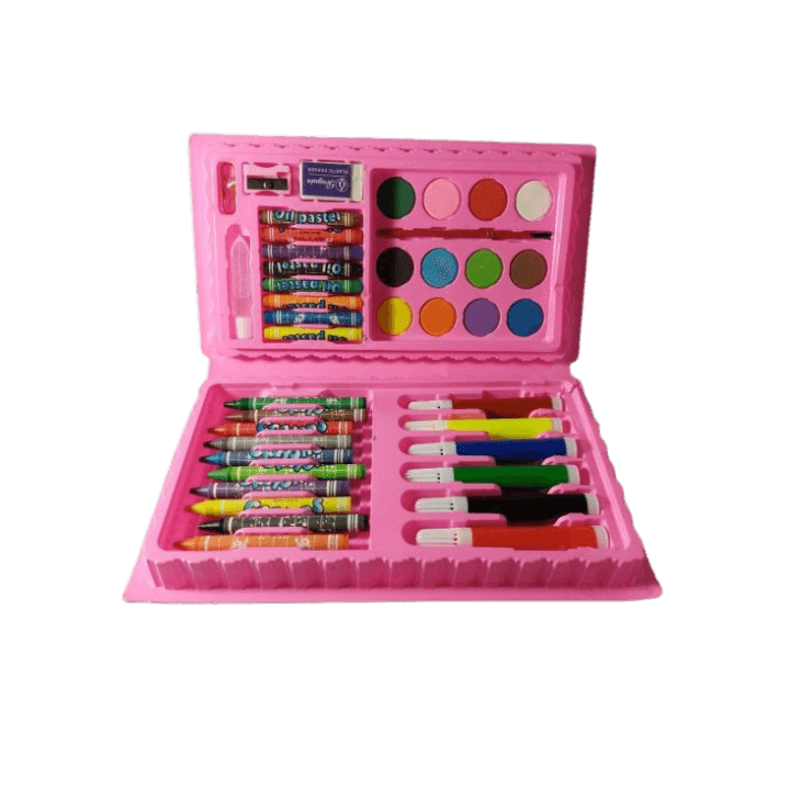 42‑Piece Color Box Collection Art Set for Kids – Crayons, Markers, Watercolors & More
