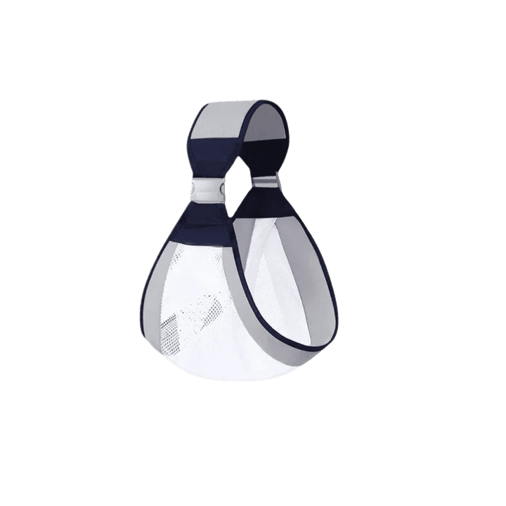 Adjustable Baby Sling Carrier – Newborn to Toddler Wrap with Breathable Cotton & Mesh