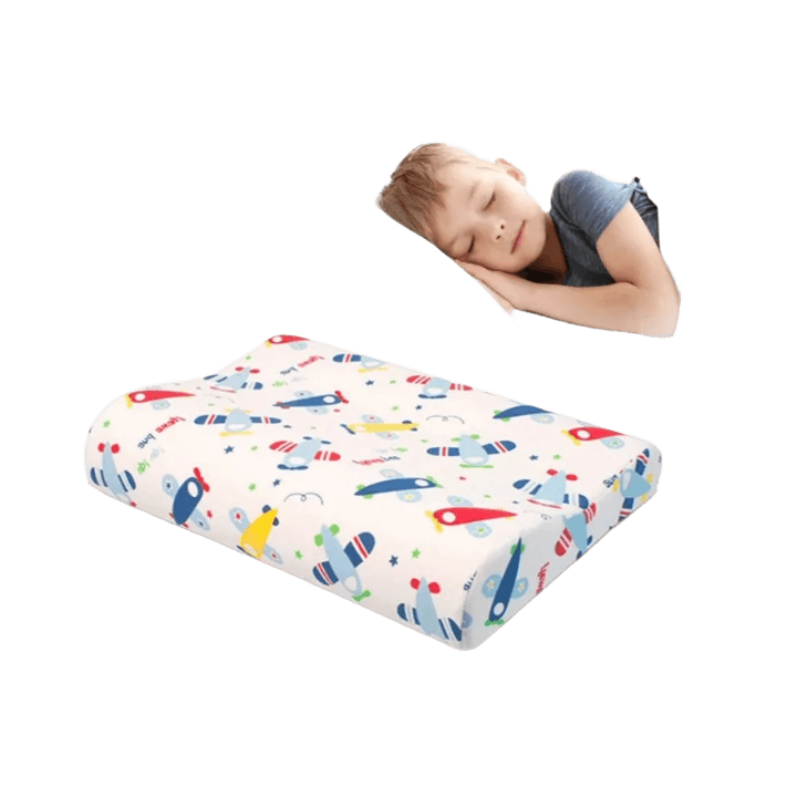 Memory Foam Children’s Pillow – Cartoon Kids Pillow for Ages 1–8 Years