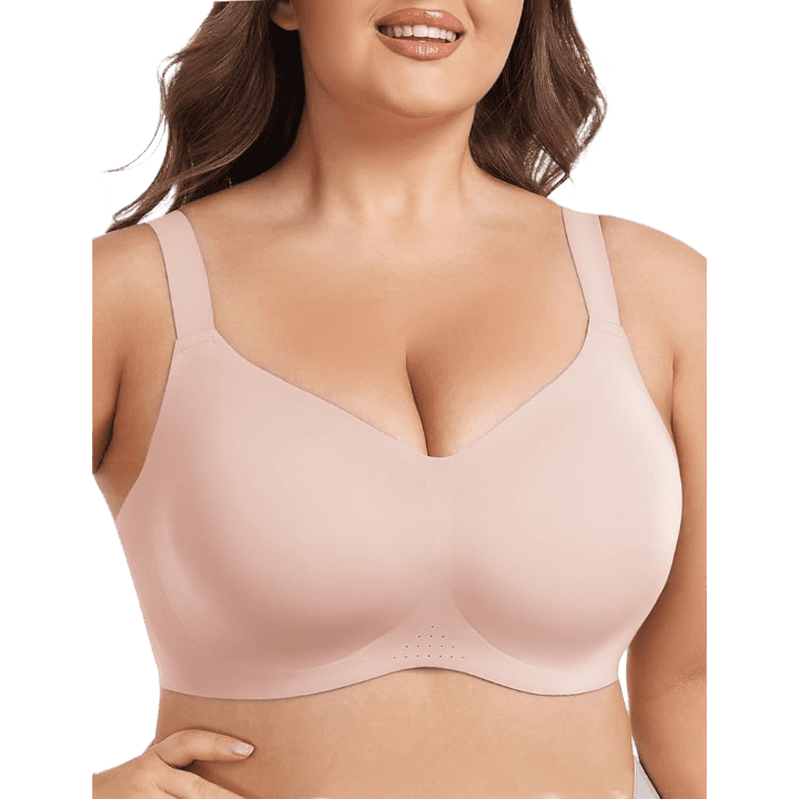 Plus Size Seamless Bra for Women – Wire‑Free Comfortable Full‑Coverage Bra