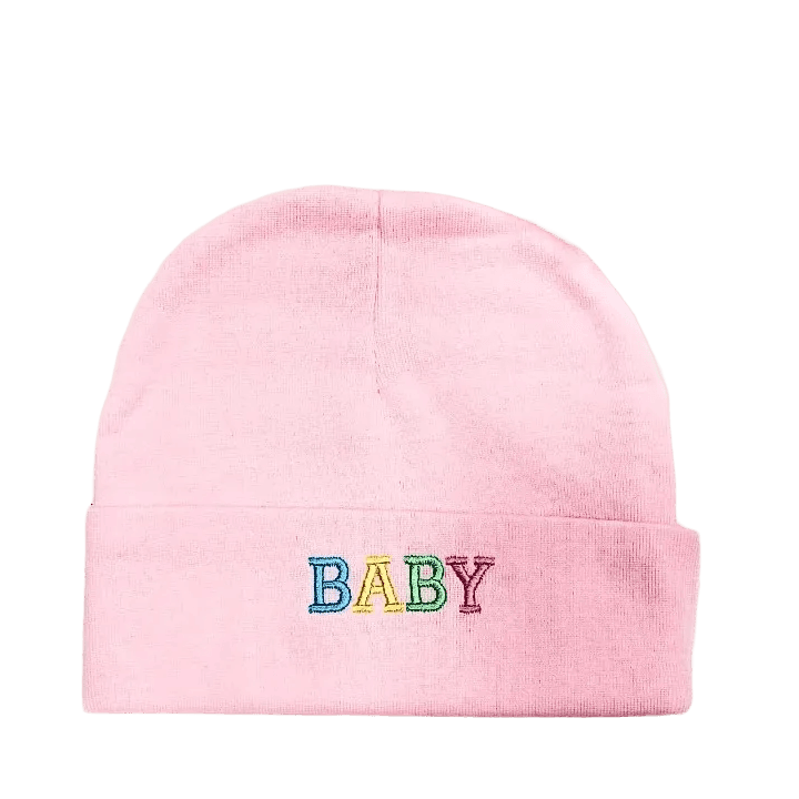 Plain Baby Cap for Newborns – Soft Cotton Infant Hat