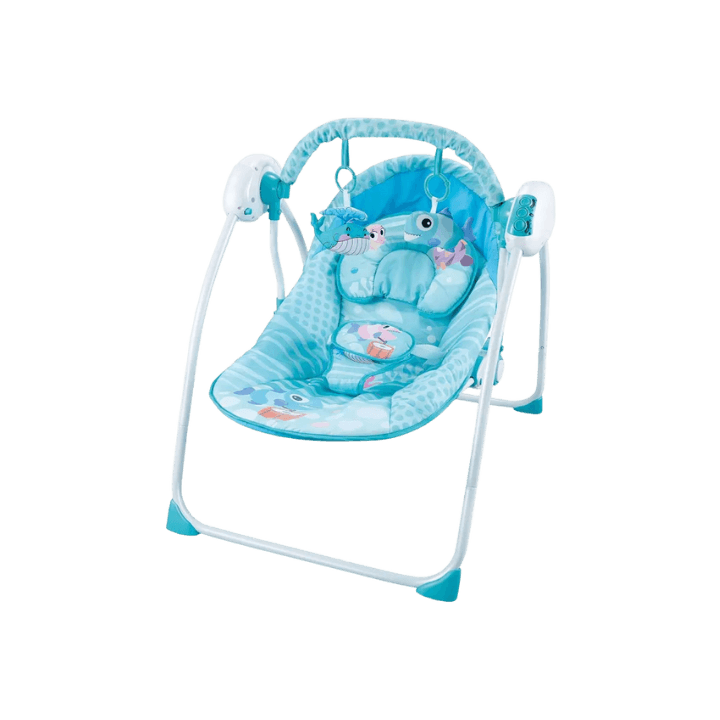 Baby Swing Rocking Chair – Multi‑Swinging Cradle with Rattle Toys for Infants