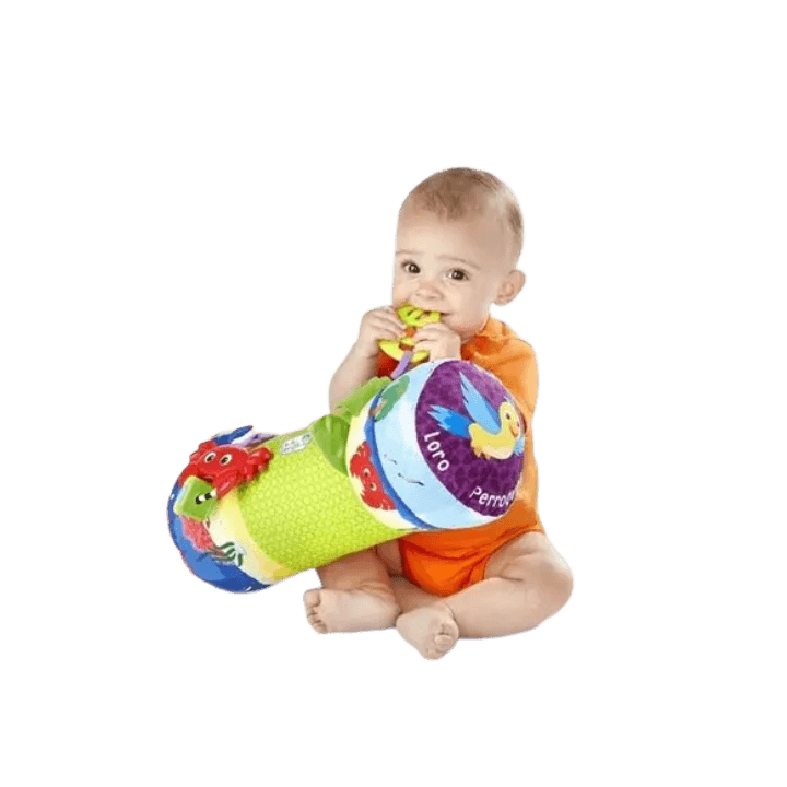 Rhythm of the Reef Prop Pillow – Interactive Infant Tummy Time Support Cushion
