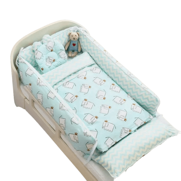 Soft Newborn Cotton Baby Cot / Baby Nest Lounger – Portable Infant Sleep Bed