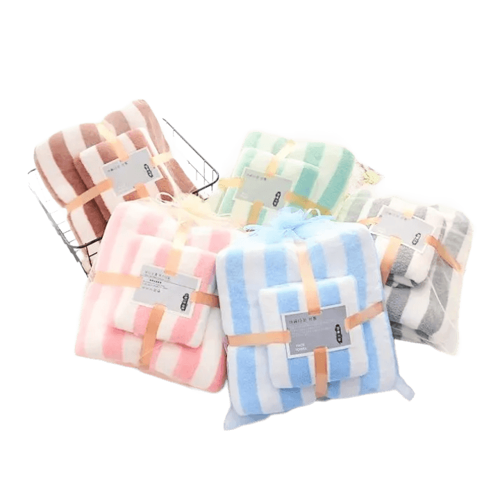 Two-Piece Super Soft Baby Bath Towel Set