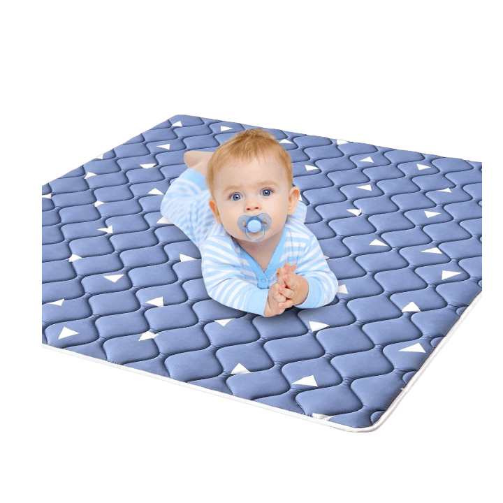 Waterproof Diaper Changing Mat for Babies – Soft, Reusable Baby Changing and Play Mat