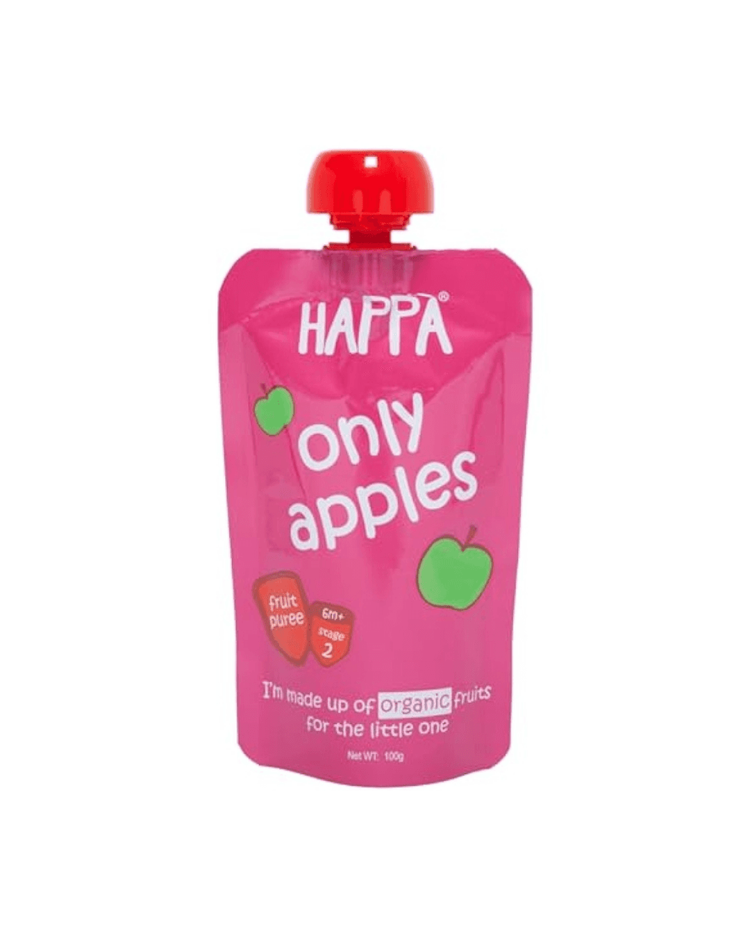 Happa Organic Only Apples Fruit Puree |