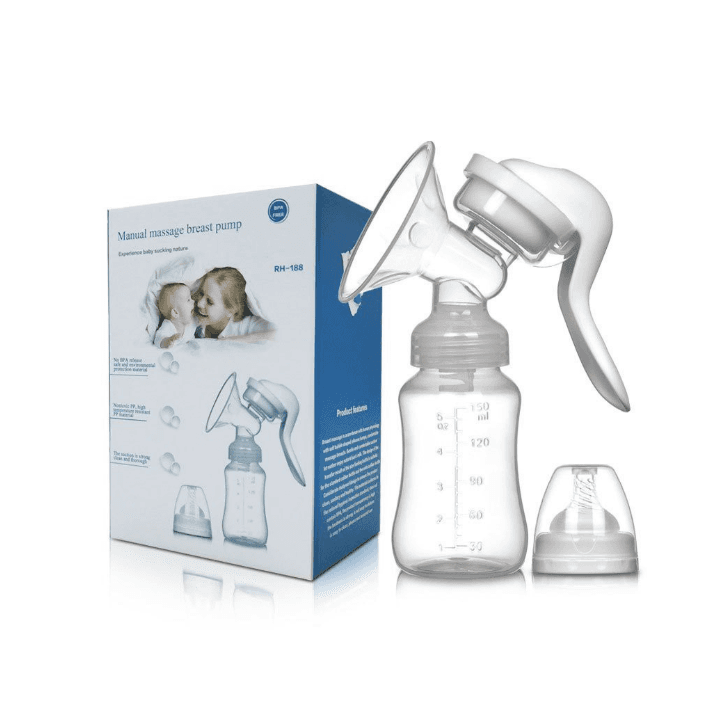 Dr. Gym BPA-Free Manual Breast Pump (with Massage Cushion & Speed Adjustment)