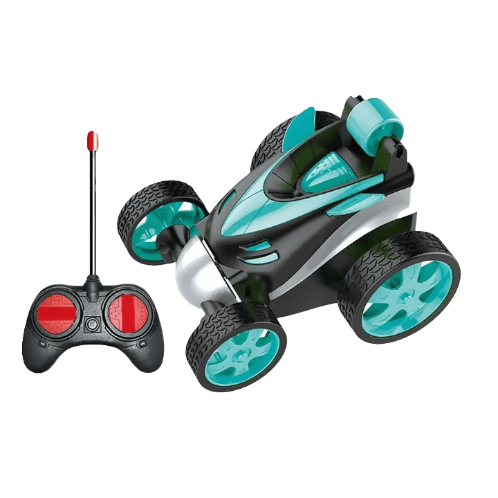 360° Flip Stunt Remote Control Car for Kids – Double‑Sided Spin & LED RC Toy
