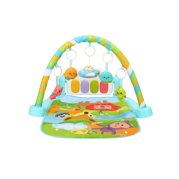 Baby Piano Gym Mat with Musical Keyboard – Play & Sleeping Mat for Infants
