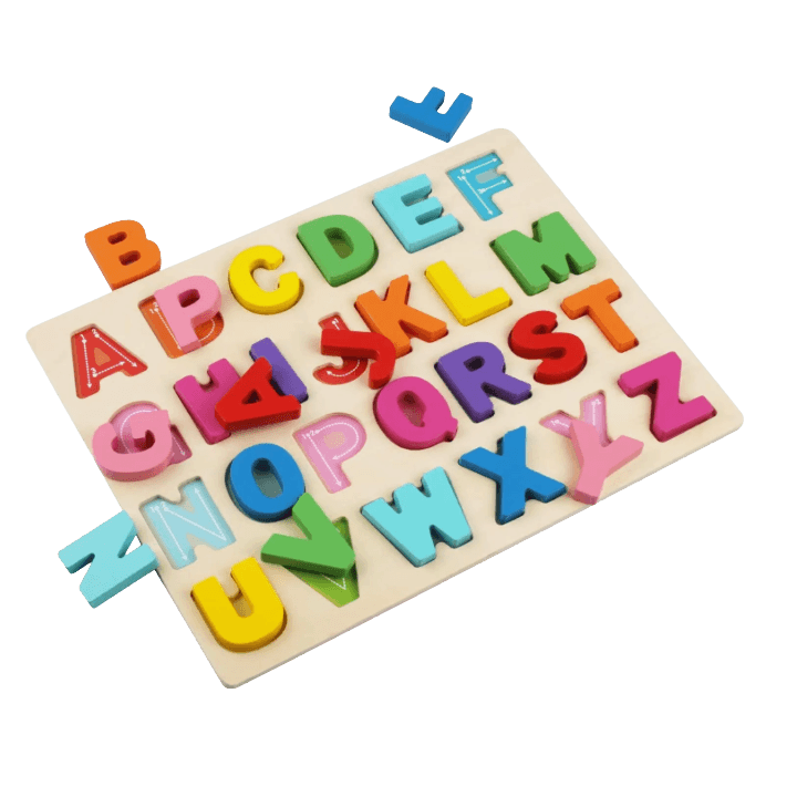 Pre School Puzzle Board for Children – Wooden Educational Geometric Shape Toy