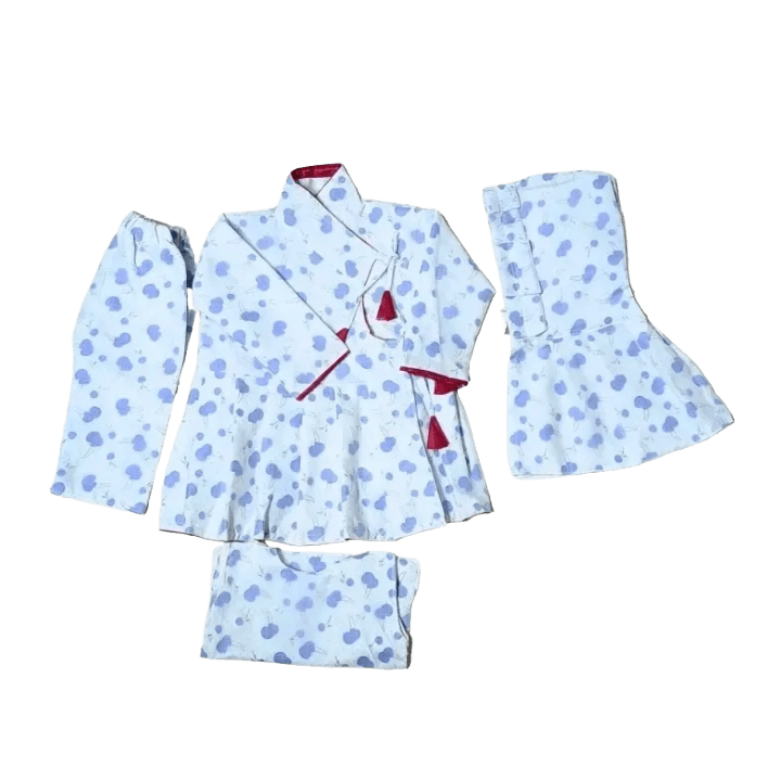 Citadel Princess Choli Frock Set – Traditional Baby Girl Ethnic Outfit with Matching Choli and Frock