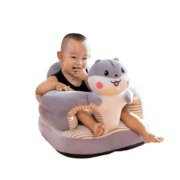 Baby Soft Sofa — Plush Infant Sitting Cushion for Floor Support
