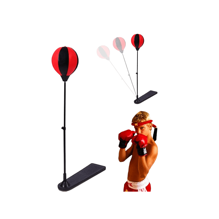 Kids Punching Set – Height-Adjustable Boxing Bag with Gloves for Active Play