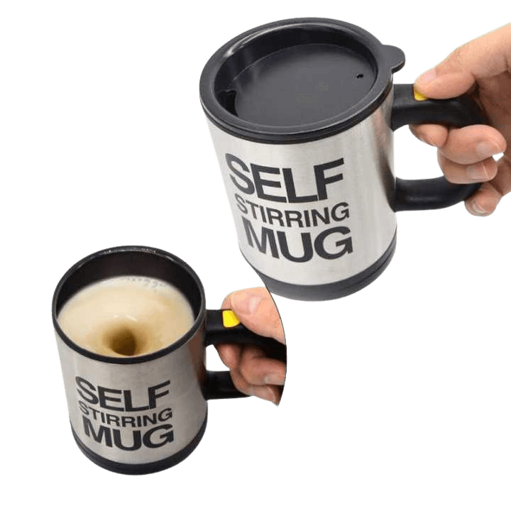 Self-Stirring Coffee Mixing Mug – Automatic Magnetic Stirring Cup