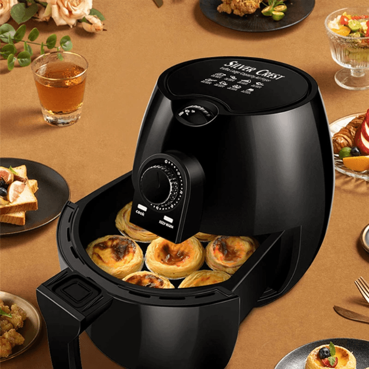 Silver Crest Air Fryer – 5.8 L Extra Large Capacity, 3800 W (Model SC-580)