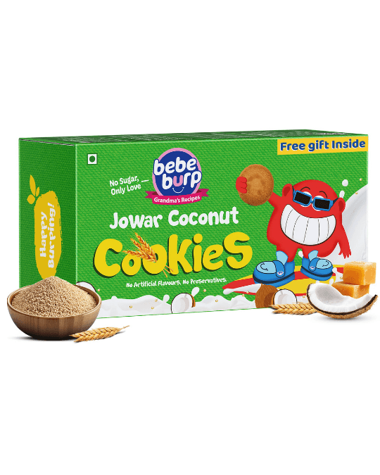 bebe burp Jowar Coconut Cookies 75gm