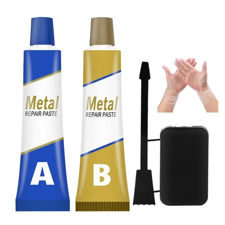 Industrial Cold-Weld Repair Paste (A&B) – High-Temperature Metal Adhesive