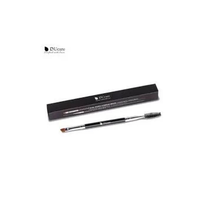 DUcare Duo Eyebrow Brush – Angled Brow Brush & Spoolie (Genuine Collection)