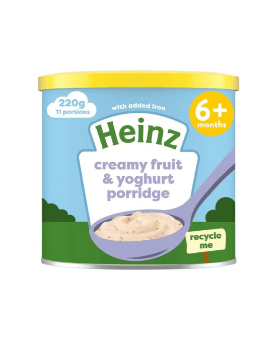 Heinz Creamy Fruit & Yoghurt Baby Food Porridge 220g