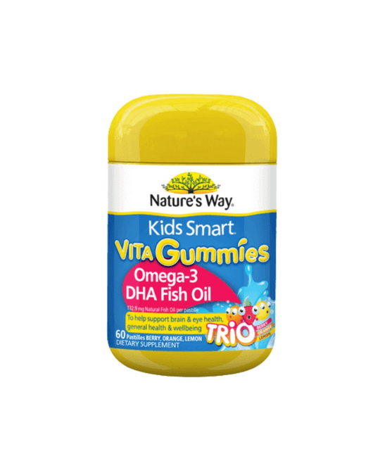Nature's Way Kids Smart Vita Gummies Omega-3 Fish Oil 60 Pack