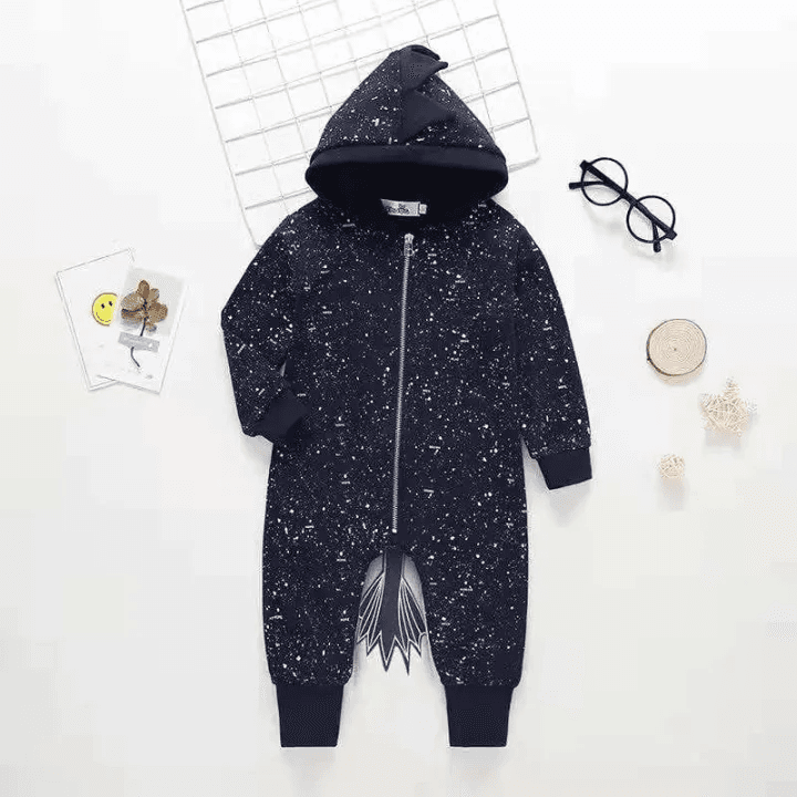 Lovely Solid Printed Baby Jumpsuit – Soft Cotton One-Piece for Infants & Toddlers
