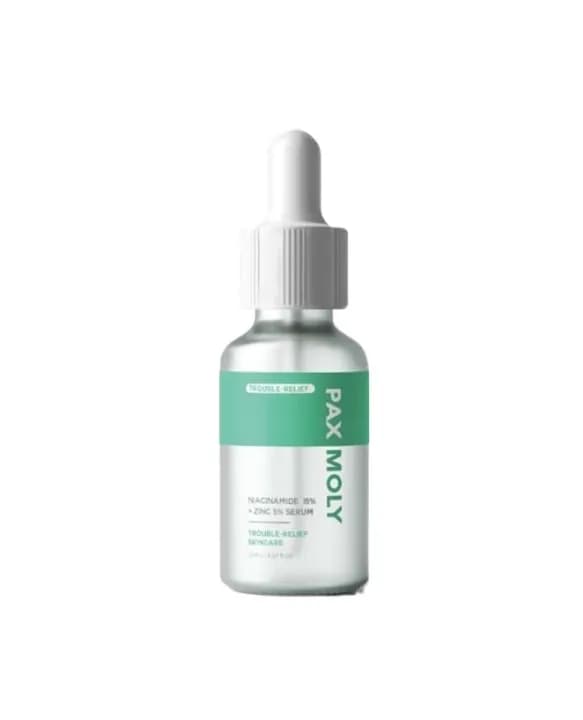 Pax Moly 15% Niacinamide + 5% Zinc Serum – 30ml