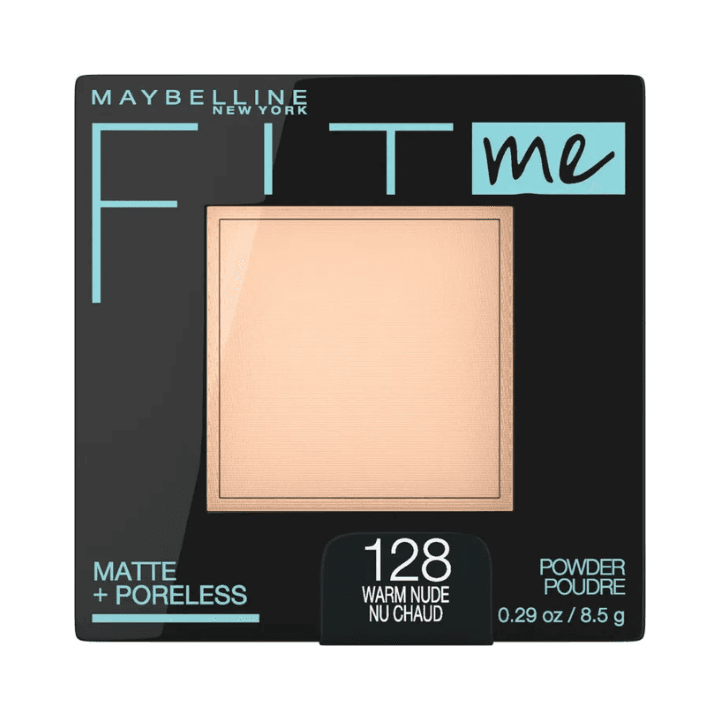 Fit Me Matte + Poreless Powder Foundation 128 (Warm Nude)