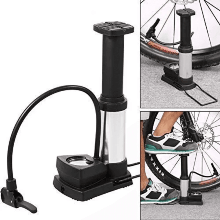 High Pressure Hand Pump for Bicycle, Balls & Swimming Pools