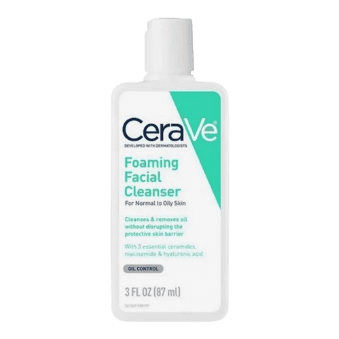 CeraVe Foaming Facial Cleanser (Normal to Oily Skin) – 87 ml