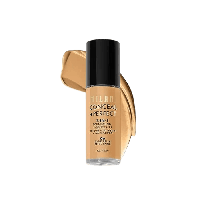 Milani Conceal + Perfect 2-in-1 Foundation & Concealer – Shade 06 (30 ml)