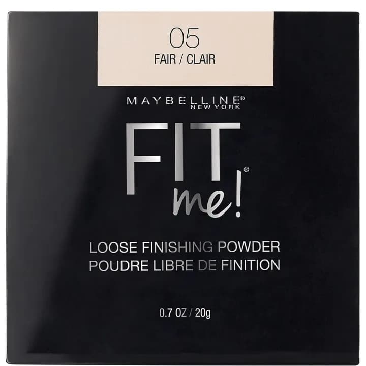 Maybelline New York Fit Me Loose Finishing Powder – Shade 05 Fair, 20 g