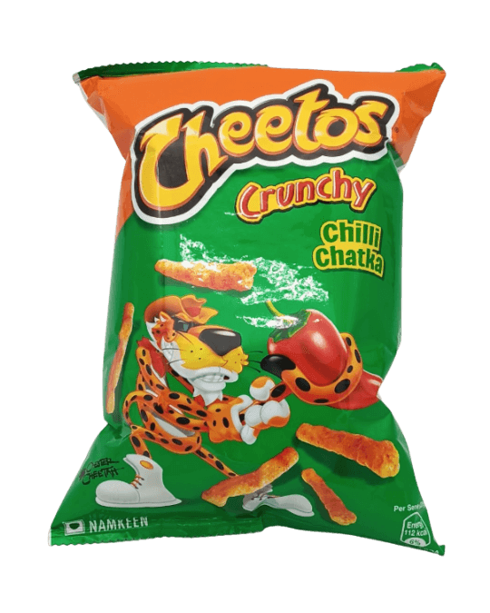 Cheetos Crunchy Chilli Chatka Snacks 63.5 g