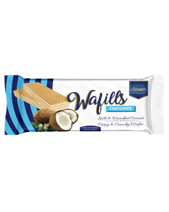 Sizmic Wafills coconut Chocolate 55g