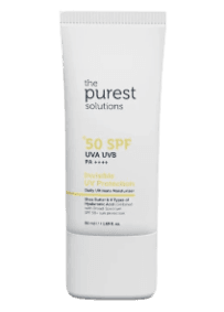 The Purest Solutions Invisible UV Protection Daily Intensive Moisturizer SPF 50+ – 50 ml