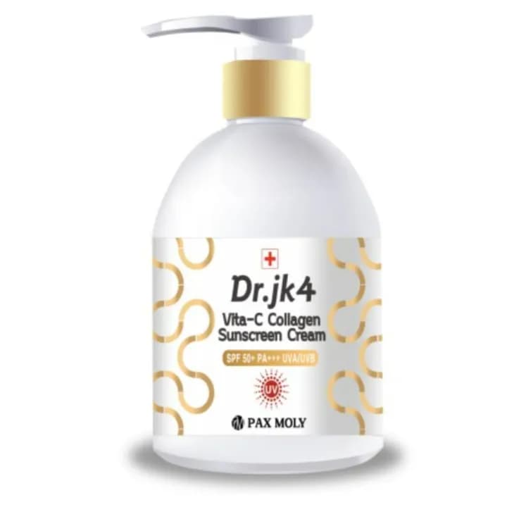 PAX Moly Dr. JK-4 Vita-C Collagen Sunscreen Lotion SPF 50+ PA+++ – 200 ml