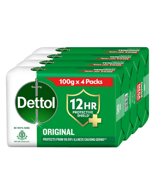Dettol Original Dettol Original Bathing Soap Bar ( pack of 4 )