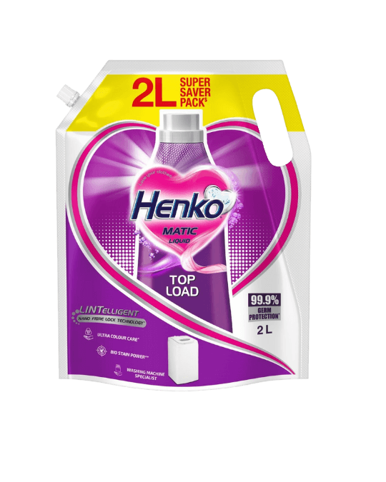 Henko Matic Liquid top load 2L