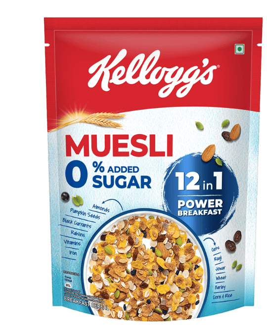kelloggs Muesli 0% Added Sugar