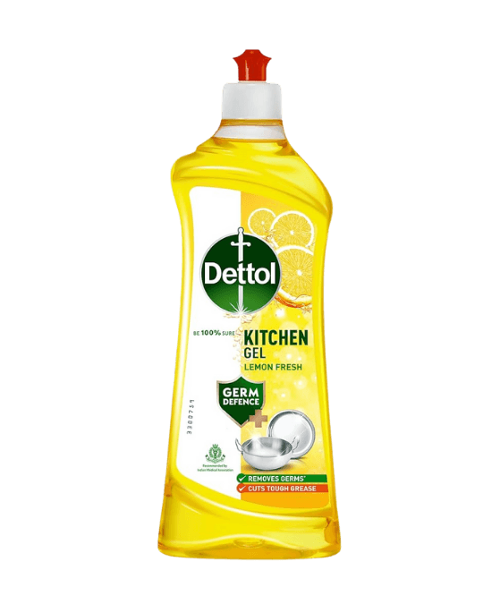 Dettol Dish Wash Liquid | Kitchen Dish and Slab Gel - 750 ml (Lemon Fresh)