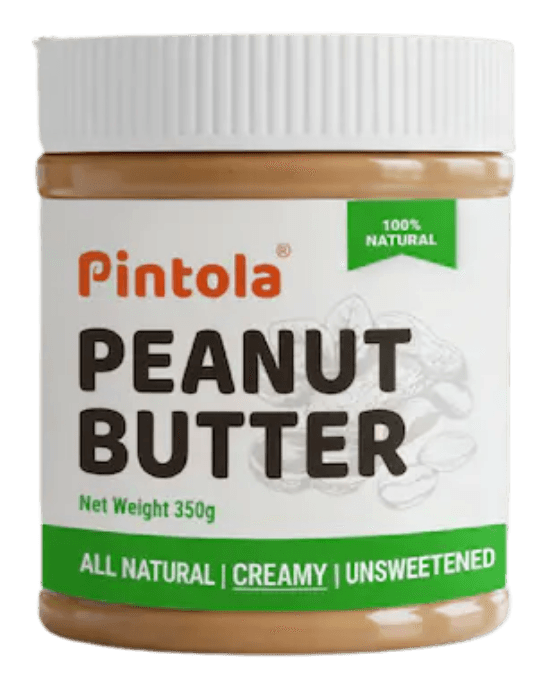 Pintola All Natural Creamy Peanut Butter (Unsweetened)