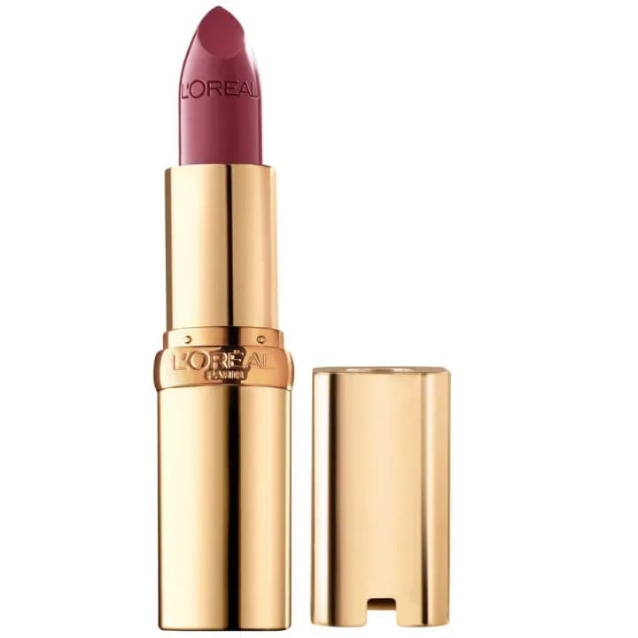 L’Oreal Paris Colour Riche Original Creamy, Hydrating Satin Lipstick Bundle with Argan Oil & Vitamin E – NU Unstoppable