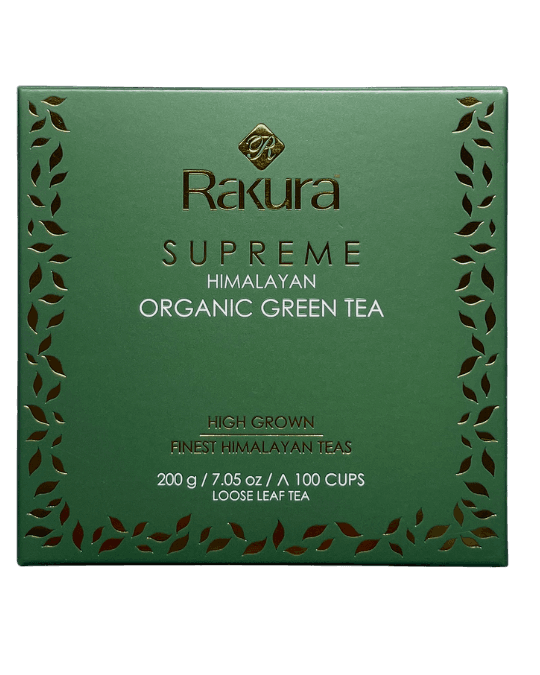 Rakura Supreme Himalayan Organic Green Tea 200g |