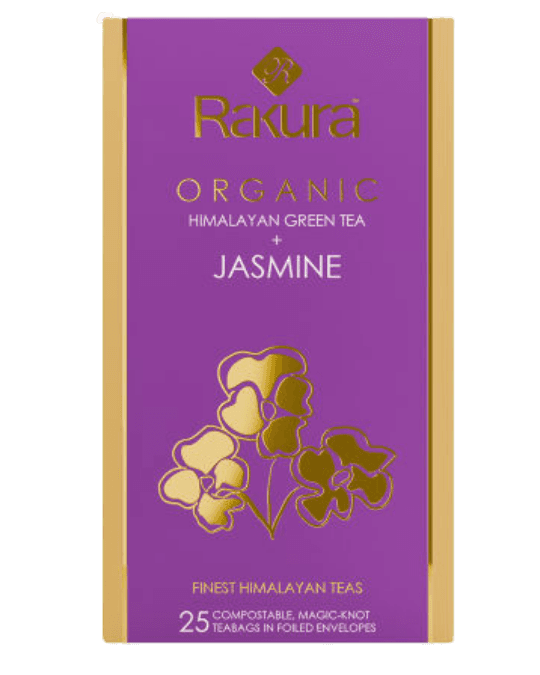 Rakura Organic Himalayan Green Tea + Jasmine 25TB |