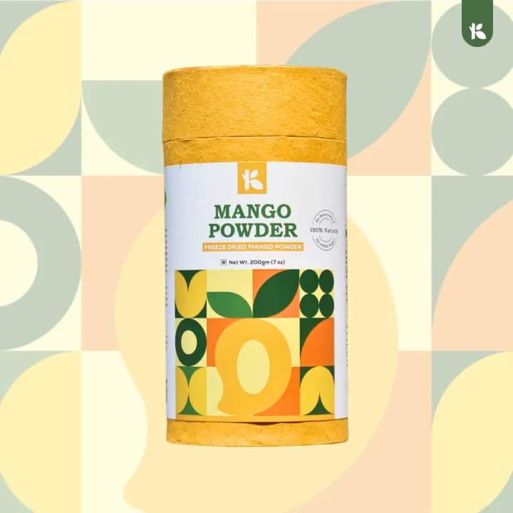 Khetipati Organics Dehydrated Mango Powder – 100% Natural Dried Mango Powder (No Added Sugar, No Preservatives)