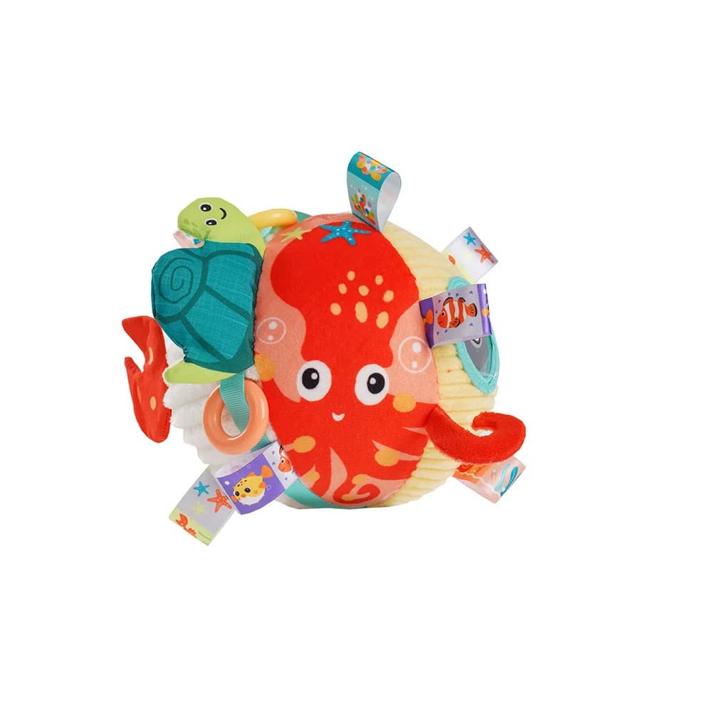 Soft Plush Animal Baby Hand Rattle Ball Toy – Sensory & Educational Toy for 0–12 Months