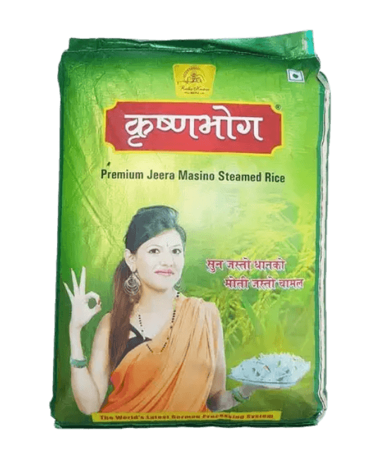 Krishna Bhog Premium Jeera Masino Steamed Rice 25Kg
