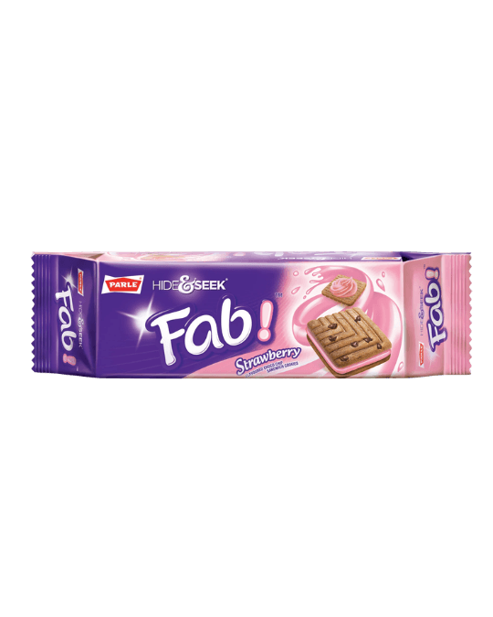Parle Hide & Seek Fab! Strawberry 112g