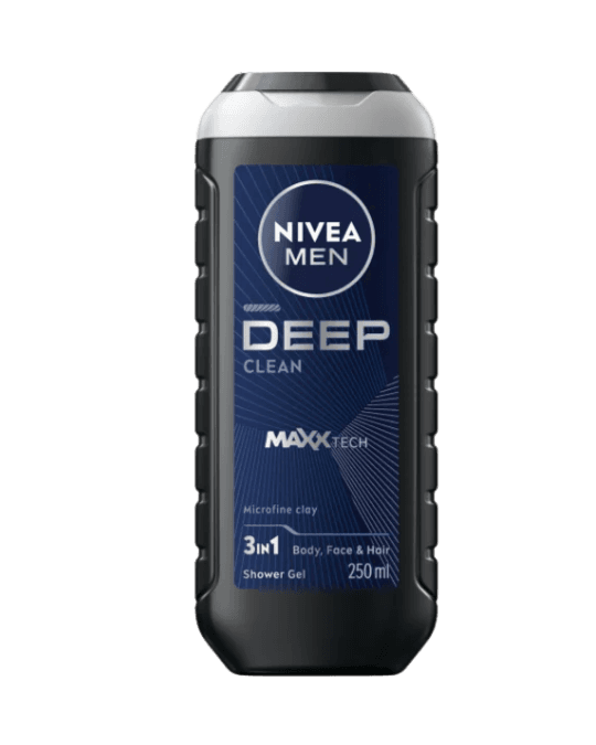 Nivea Men Deep Clean Shower Gel 250ml